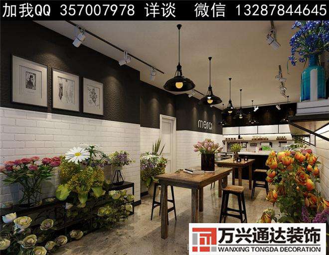 花店設計裝修效果圖花店裝修風格效果實圖